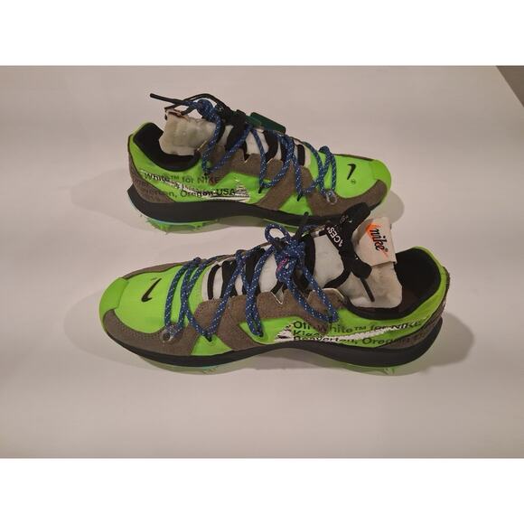 Nike Off-White Zoom Terra Kiger 5 Electric Green CD8179-300 Size 10.5M/12W DS OG main image 5